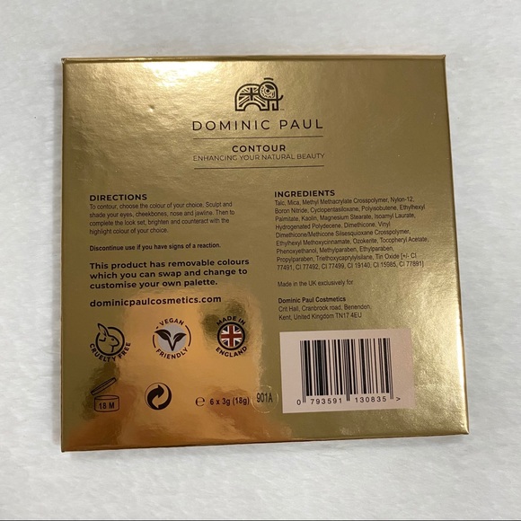 Dominic Paul Contour Bronzer Face Palette - Picture 4 of 4